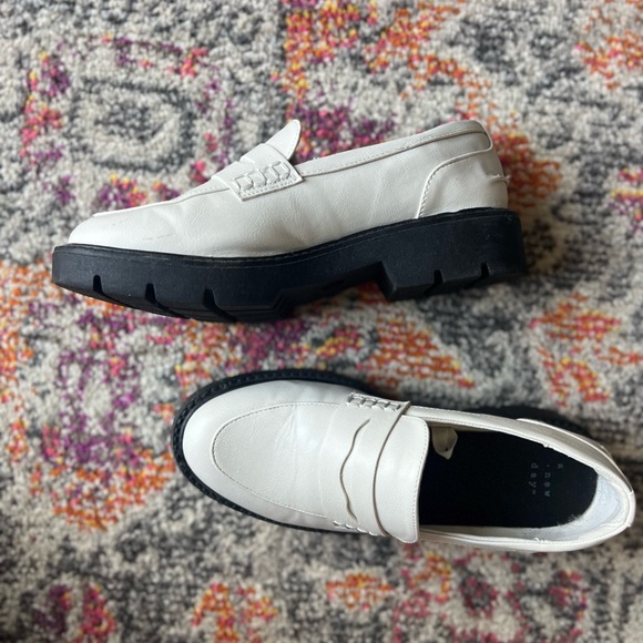 black and white loafers - Picture 2 of 3